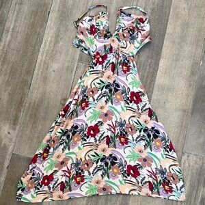 Floral Tie in the back Sundress